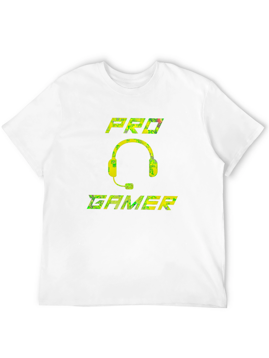 Pro Gamer T-Shirt: Gaming Headset Design