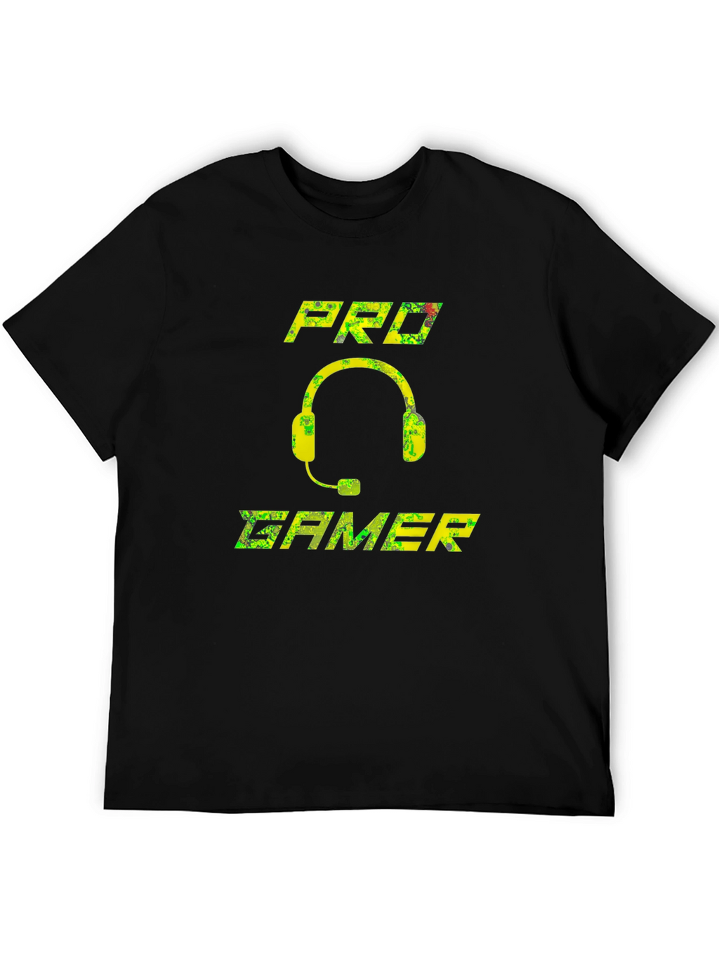 Pro Gamer T-Shirt: Gaming Headset Design
