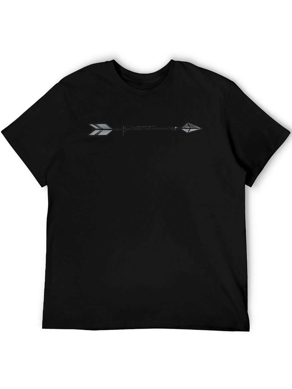 Arrow Graphic Tee - Classic Black