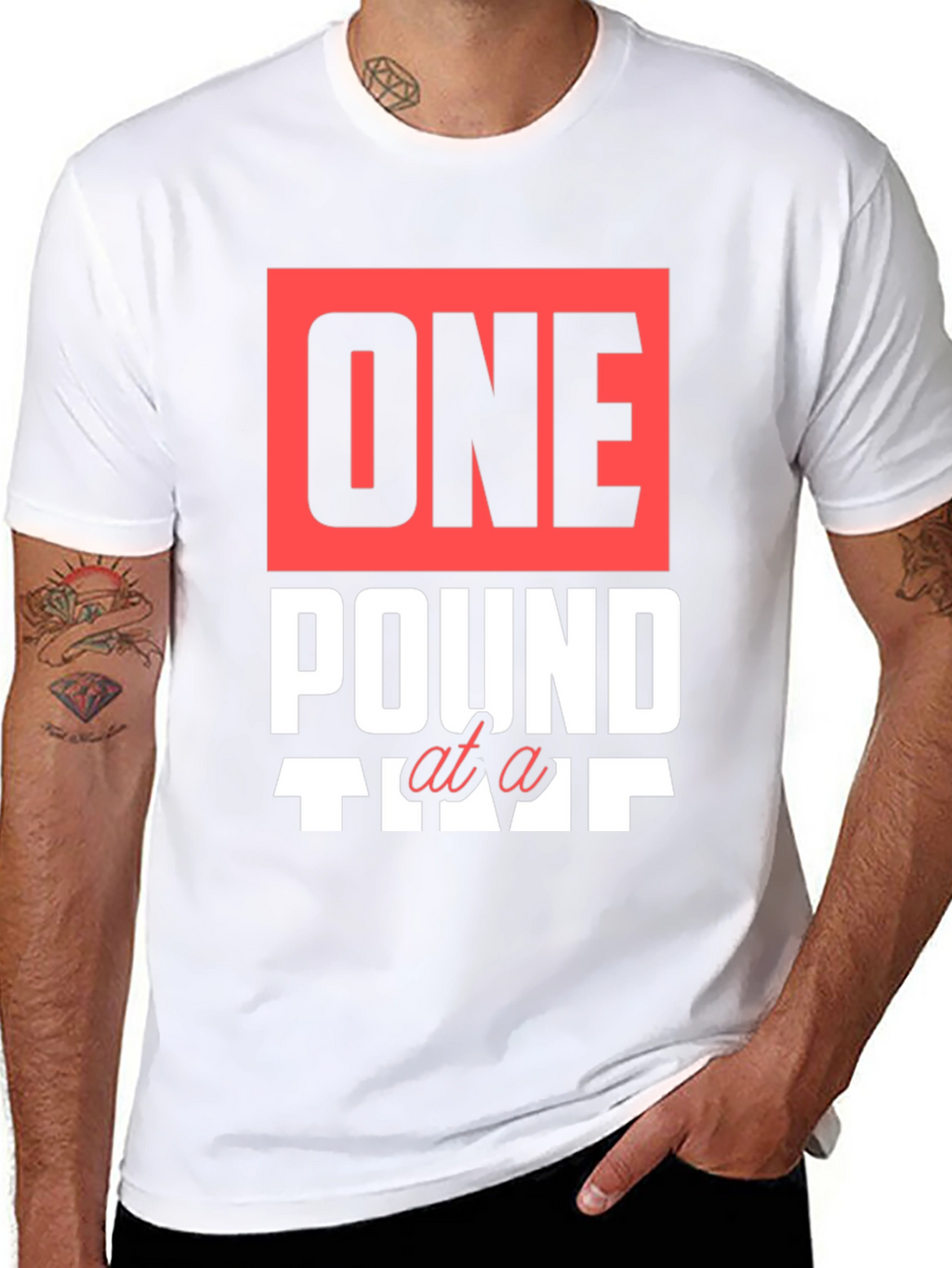 One Pound at a Time Graphic T-Shirt