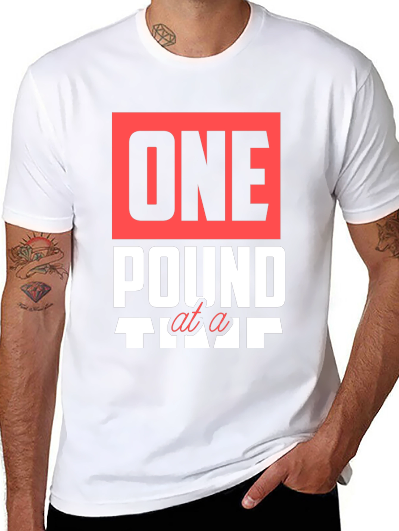 One Pound at a Time Graphic T-Shirt