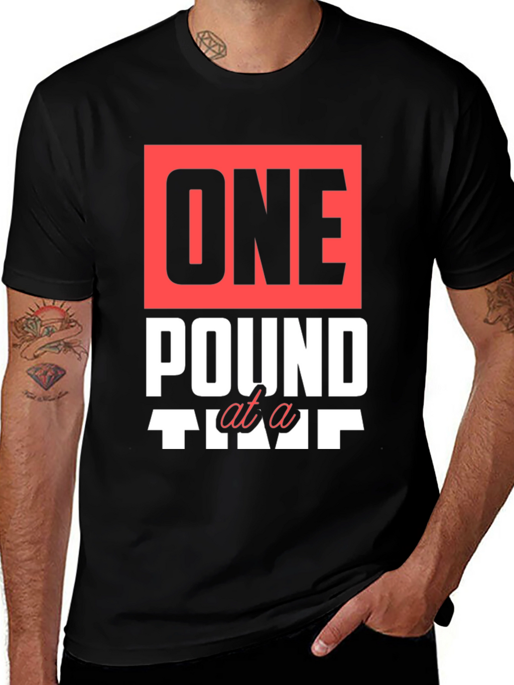 One Pound at a Time Graphic T-Shirt