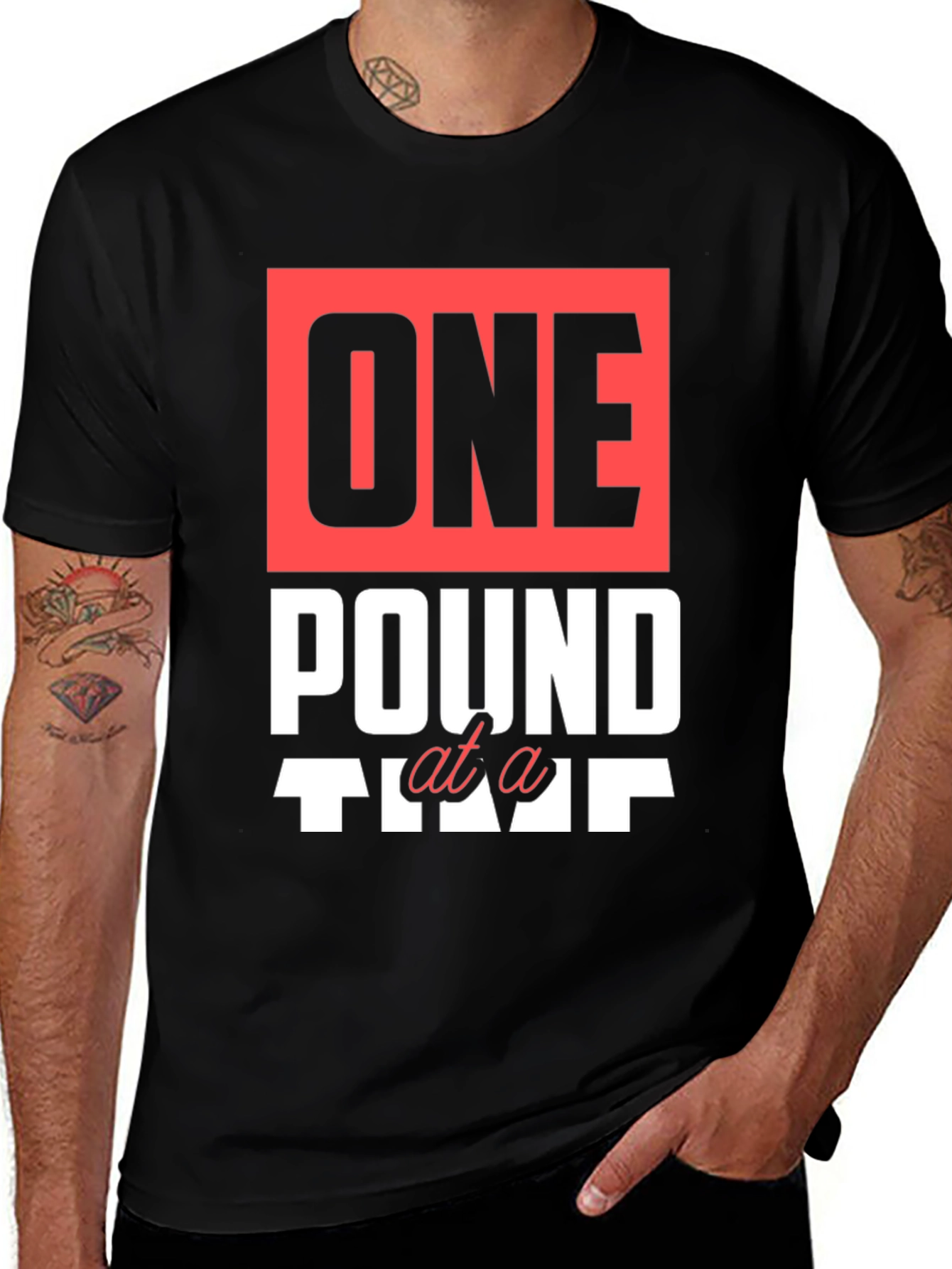 One Pound at a Time Graphic T-Shirt