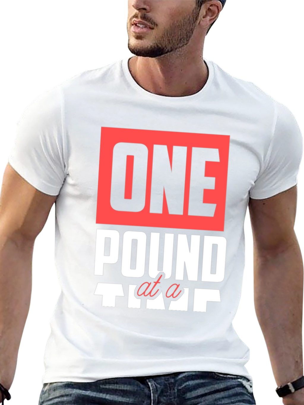 One Pound at a Time Graphic T-Shirt