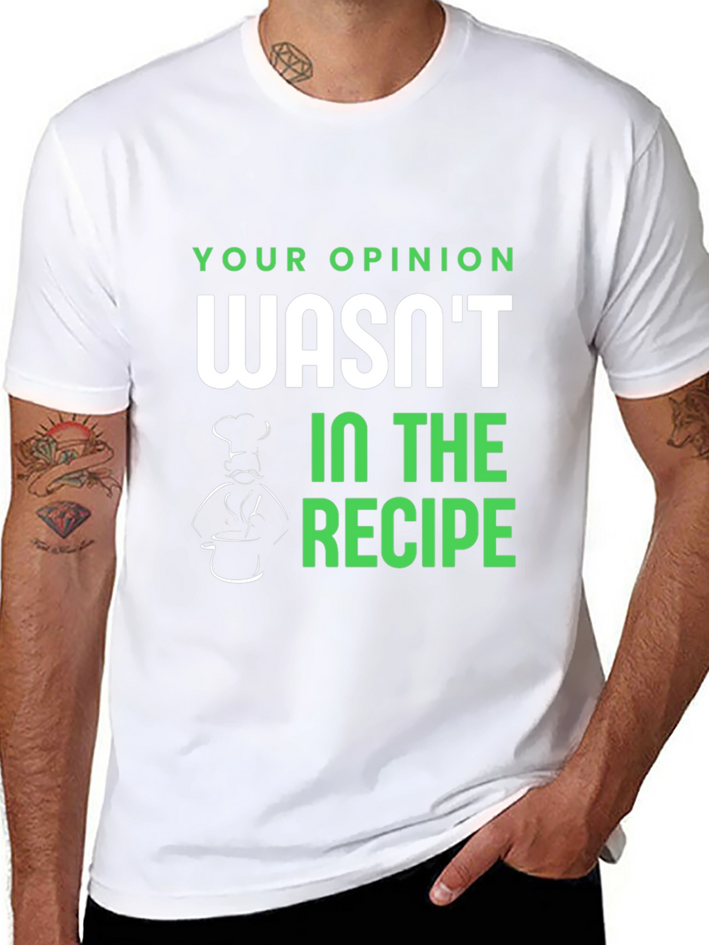 Opinion Recipe T-Shirt - Funny Chef Tee