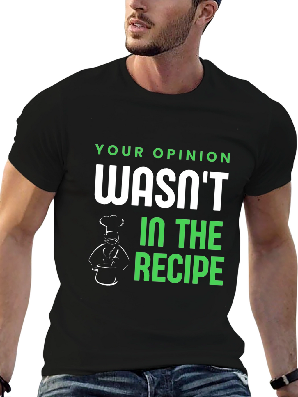 Opinion Recipe T-Shirt - Funny Chef Tee