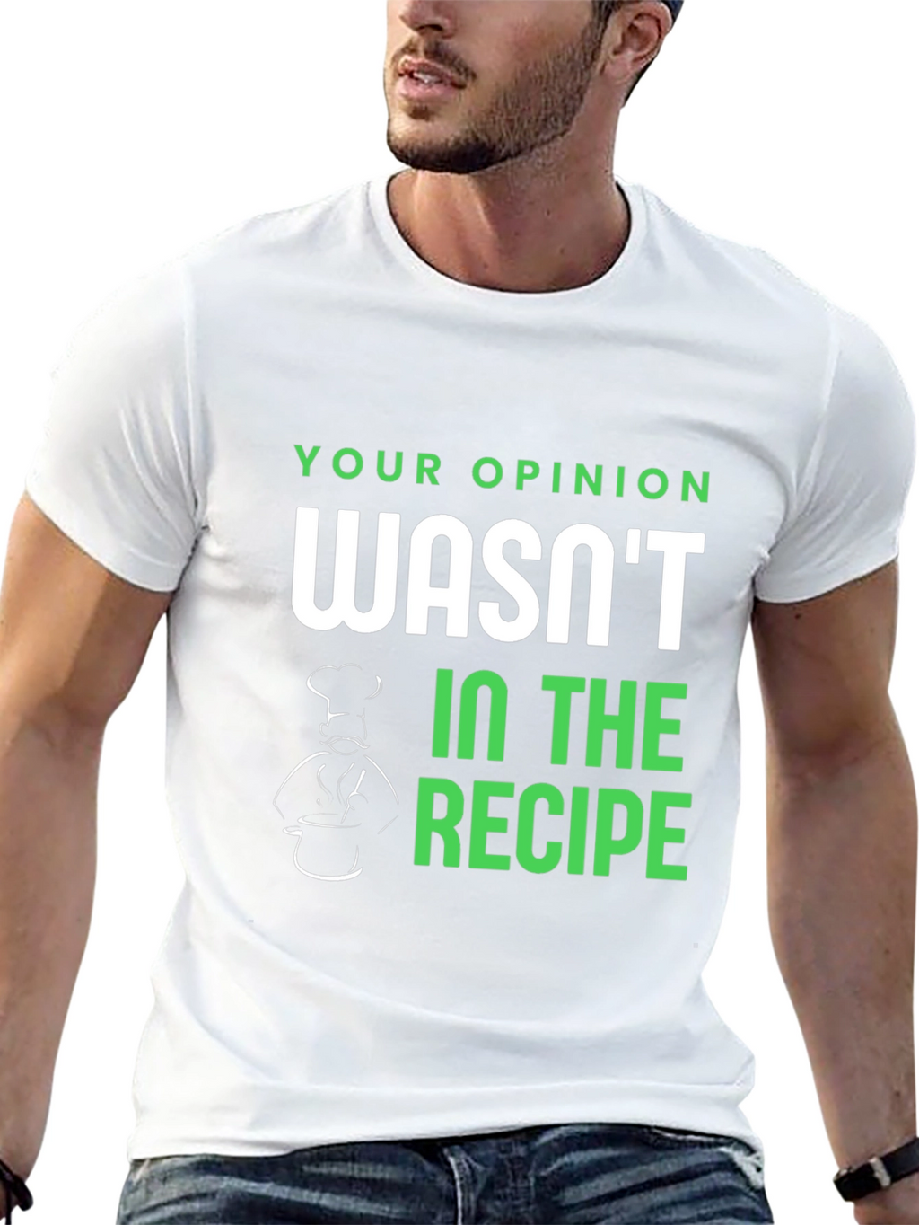 Opinion Recipe T-Shirt - Funny Chef Tee