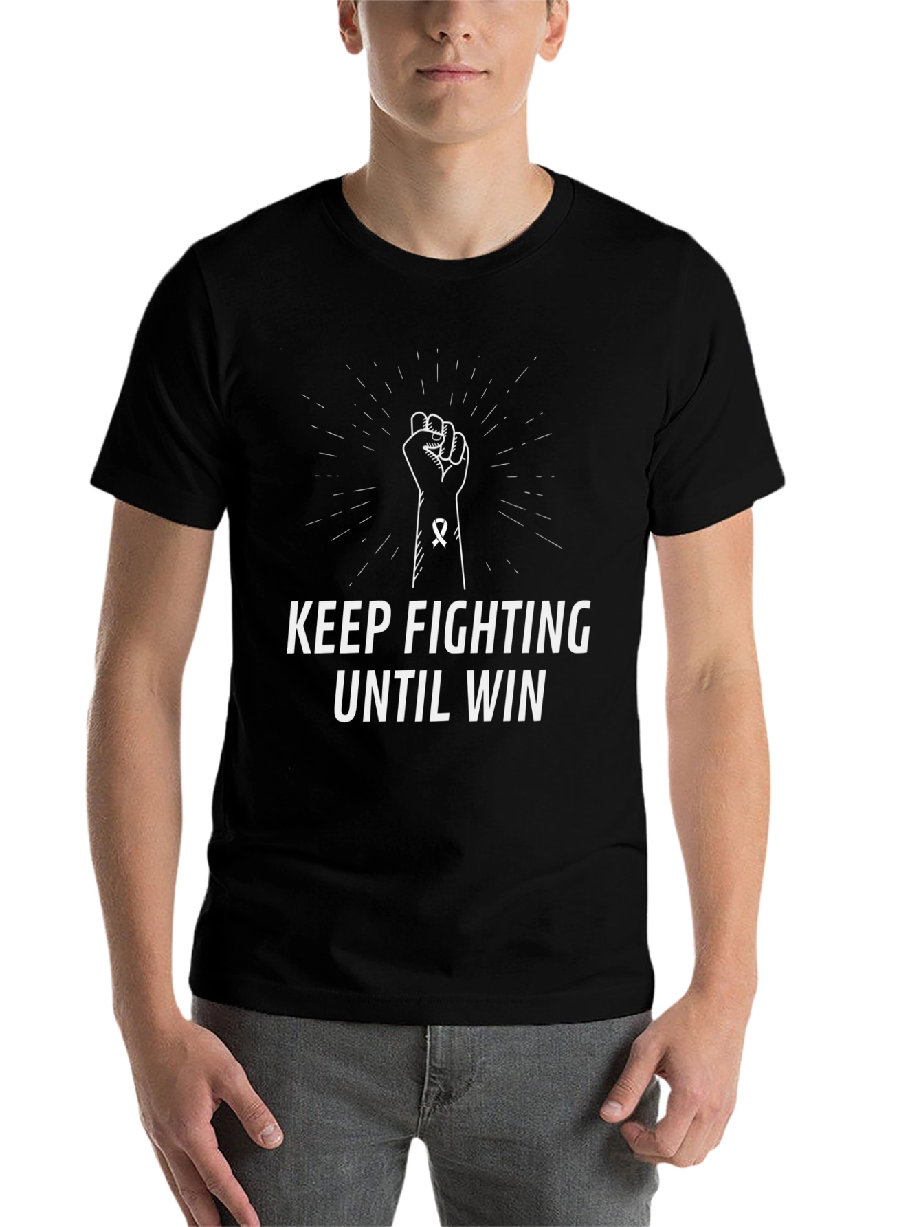 Keep Fighting Until Win T-Shirt