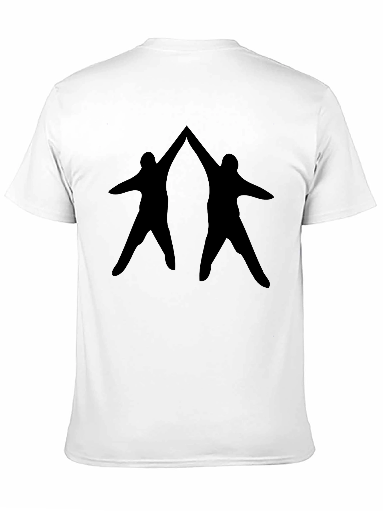 Silhouette Duo High Five Graphic T-Shirt