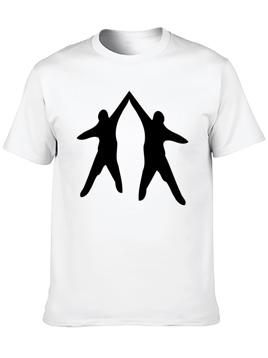Silhouette Duo High Five Graphic T-Shirt
