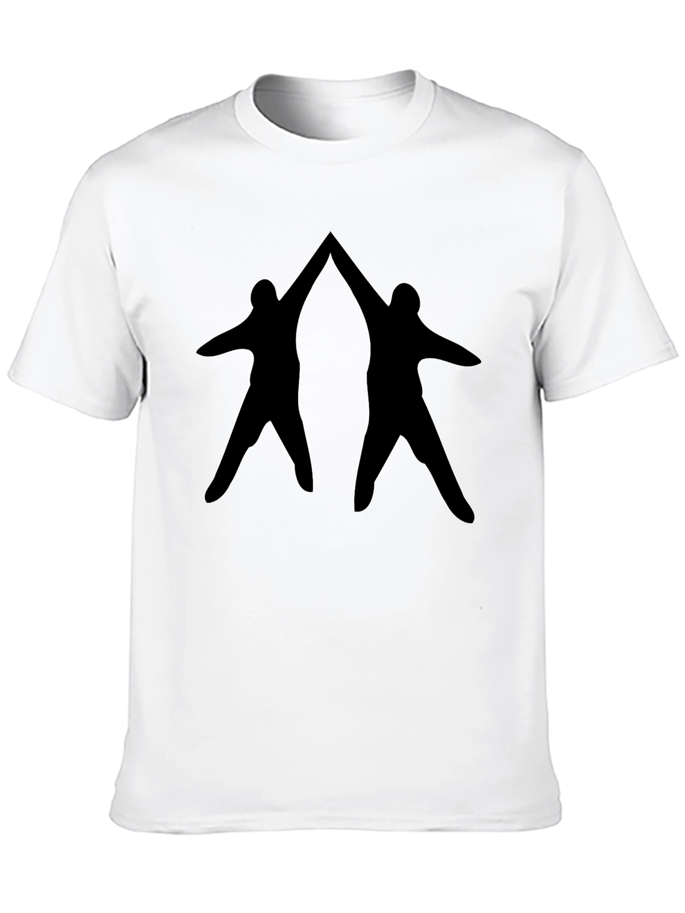 Silhouette Duo High Five Graphic T-Shirt