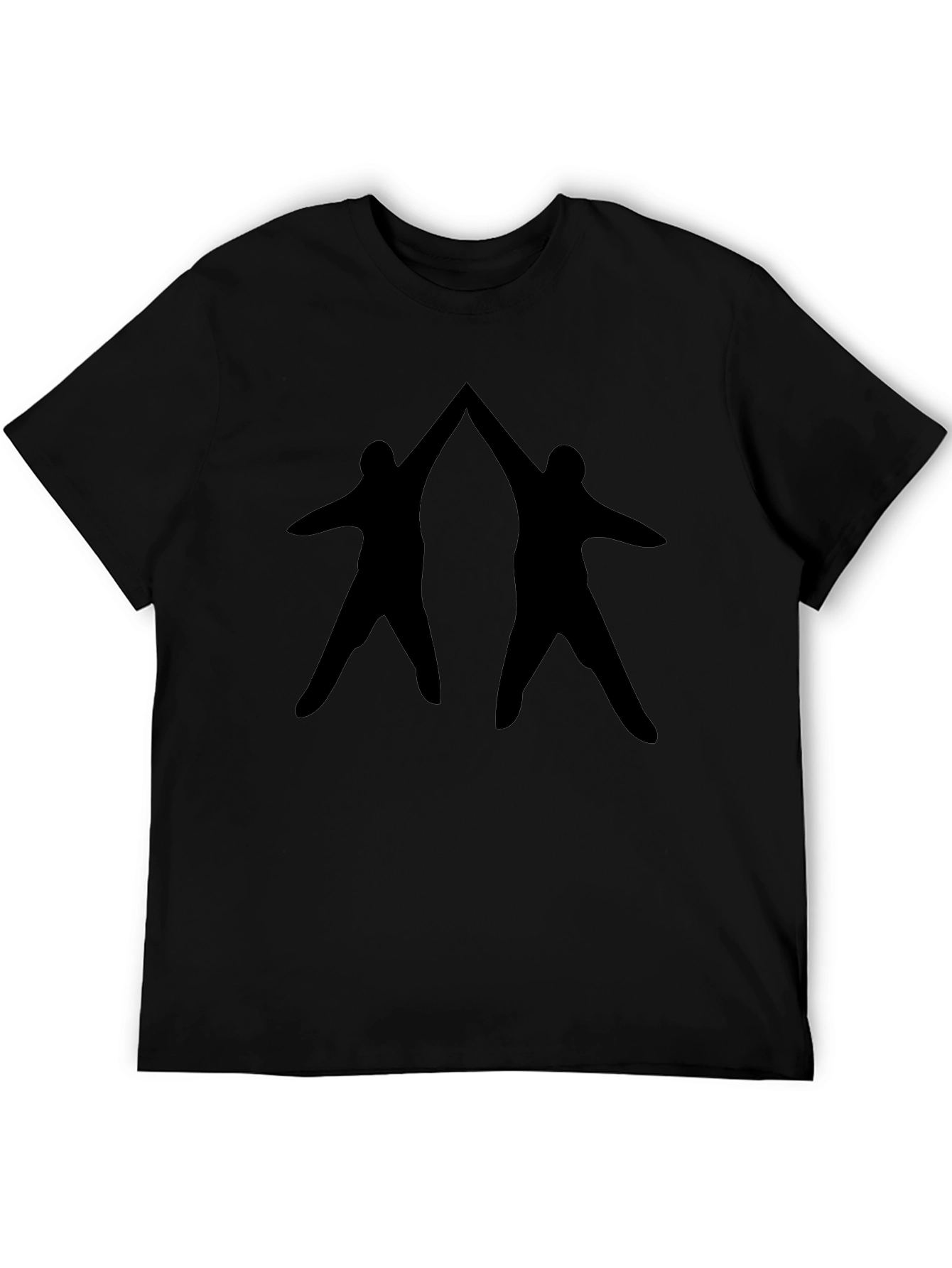 Silhouette Duo High Five Graphic T-Shirt