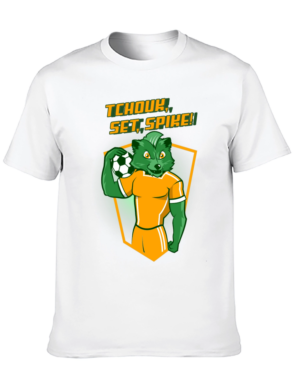 Tchoukball Set Spike Graphic T-Shirt