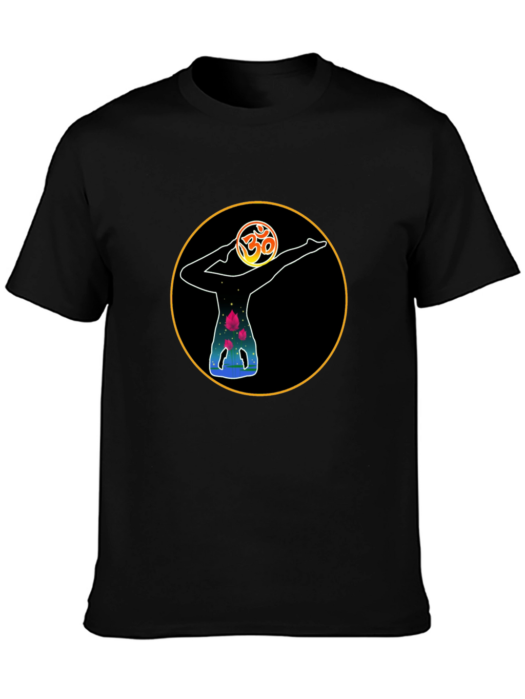 Om Dab Yoga T-Shirt - Spiritual Style
