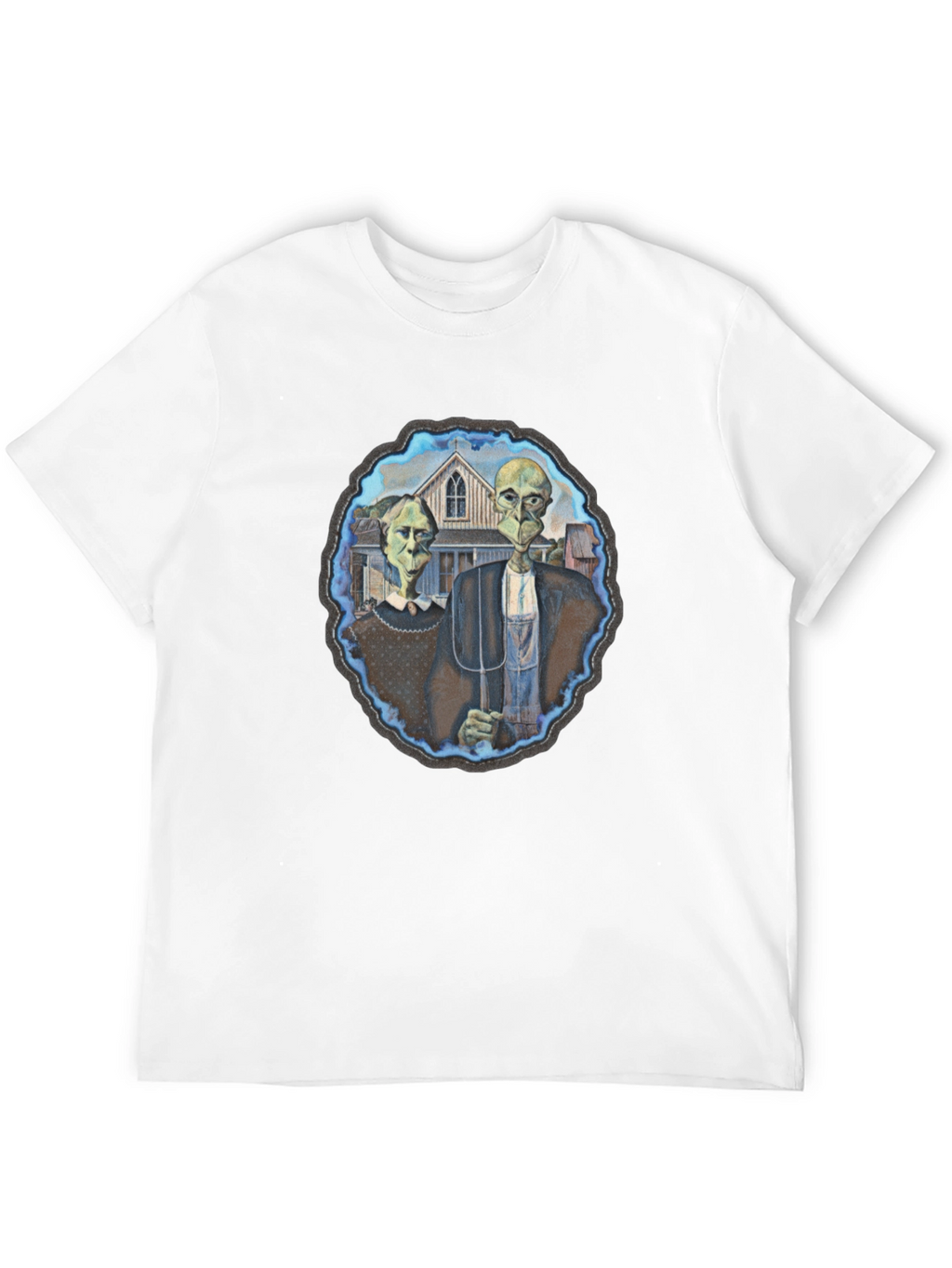 American Gothic Alien T-Shirt