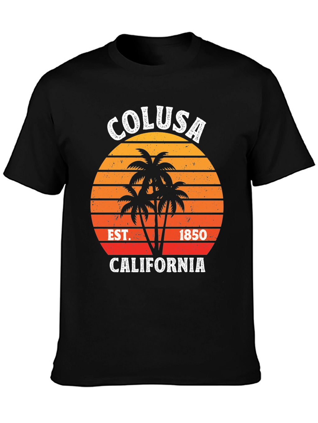 Colusa California Palm Tree T-Shirt