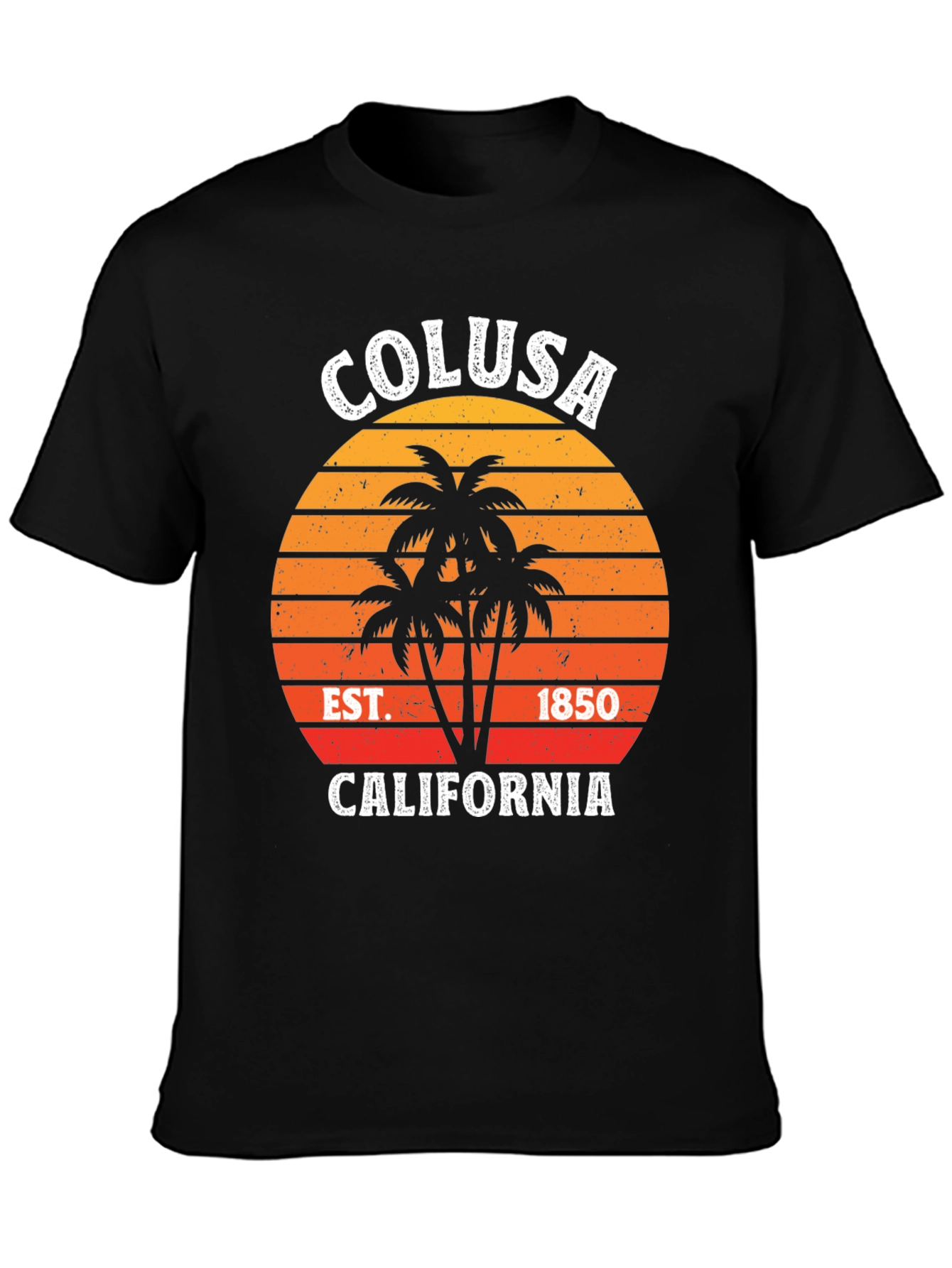 Colusa California Palm Tree T-Shirt