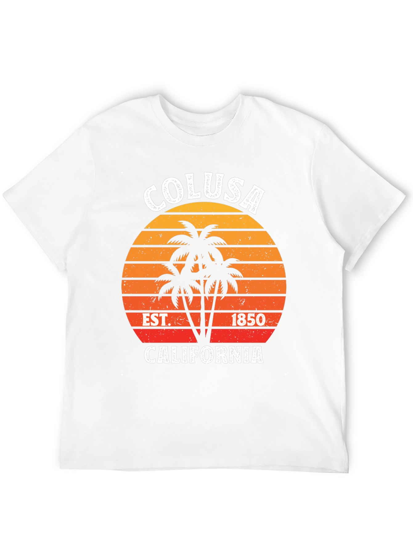 Colusa California Palm Tree T-Shirt