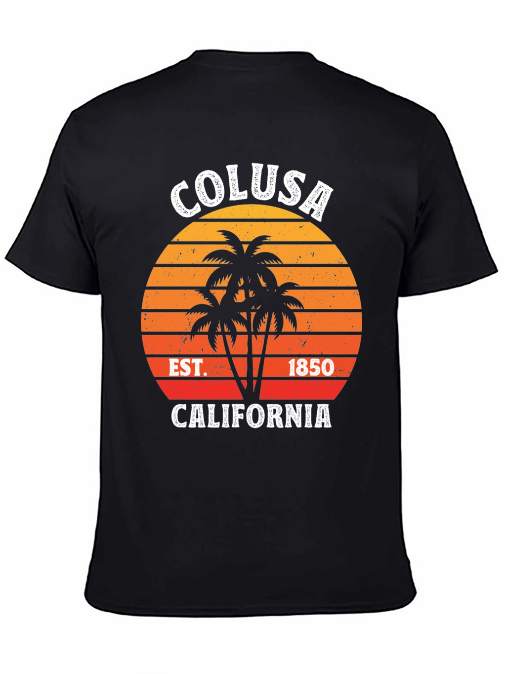 Colusa California Palm Tree T-Shirt