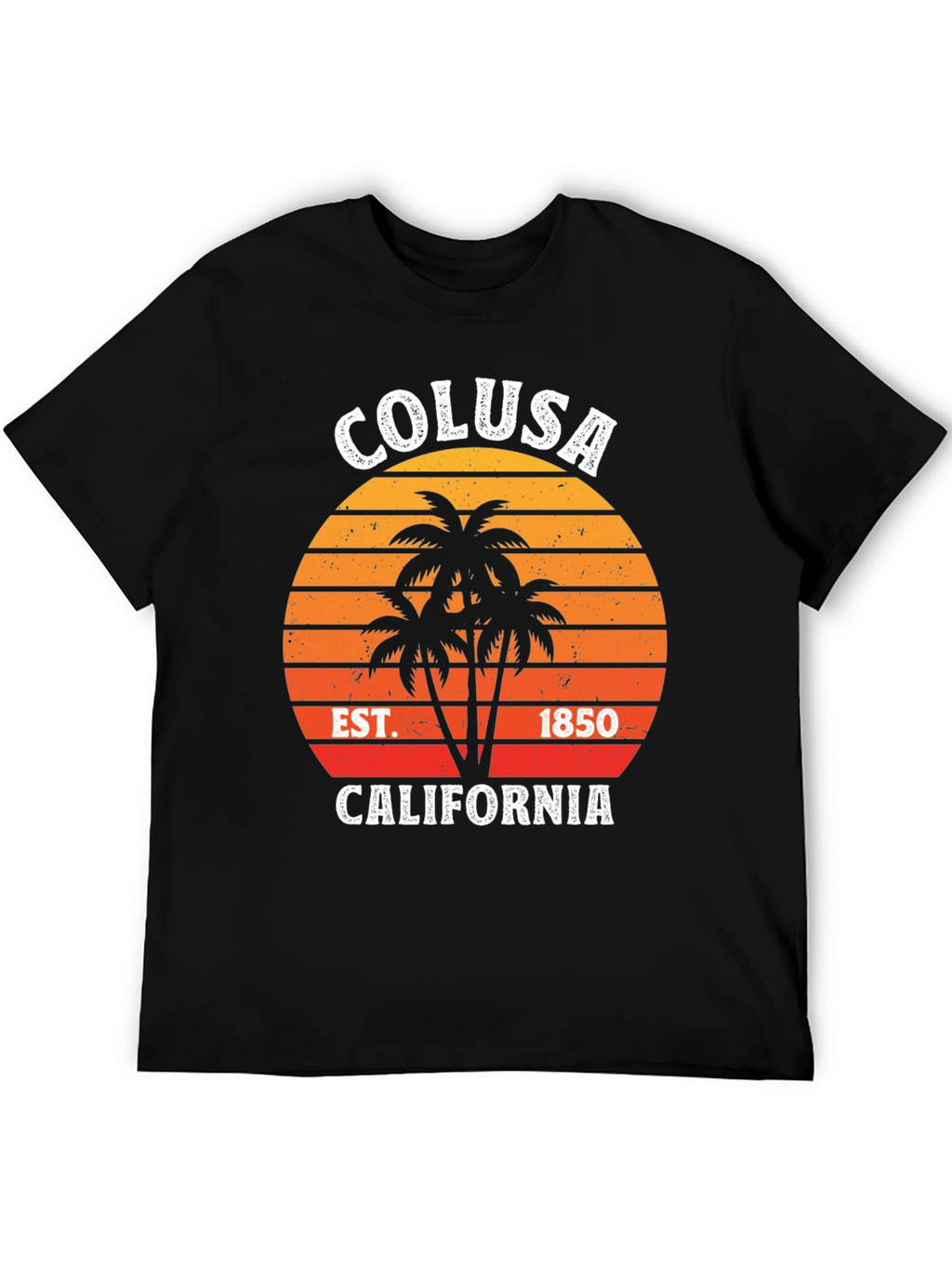 Colusa California Palm Tree T-Shirt
