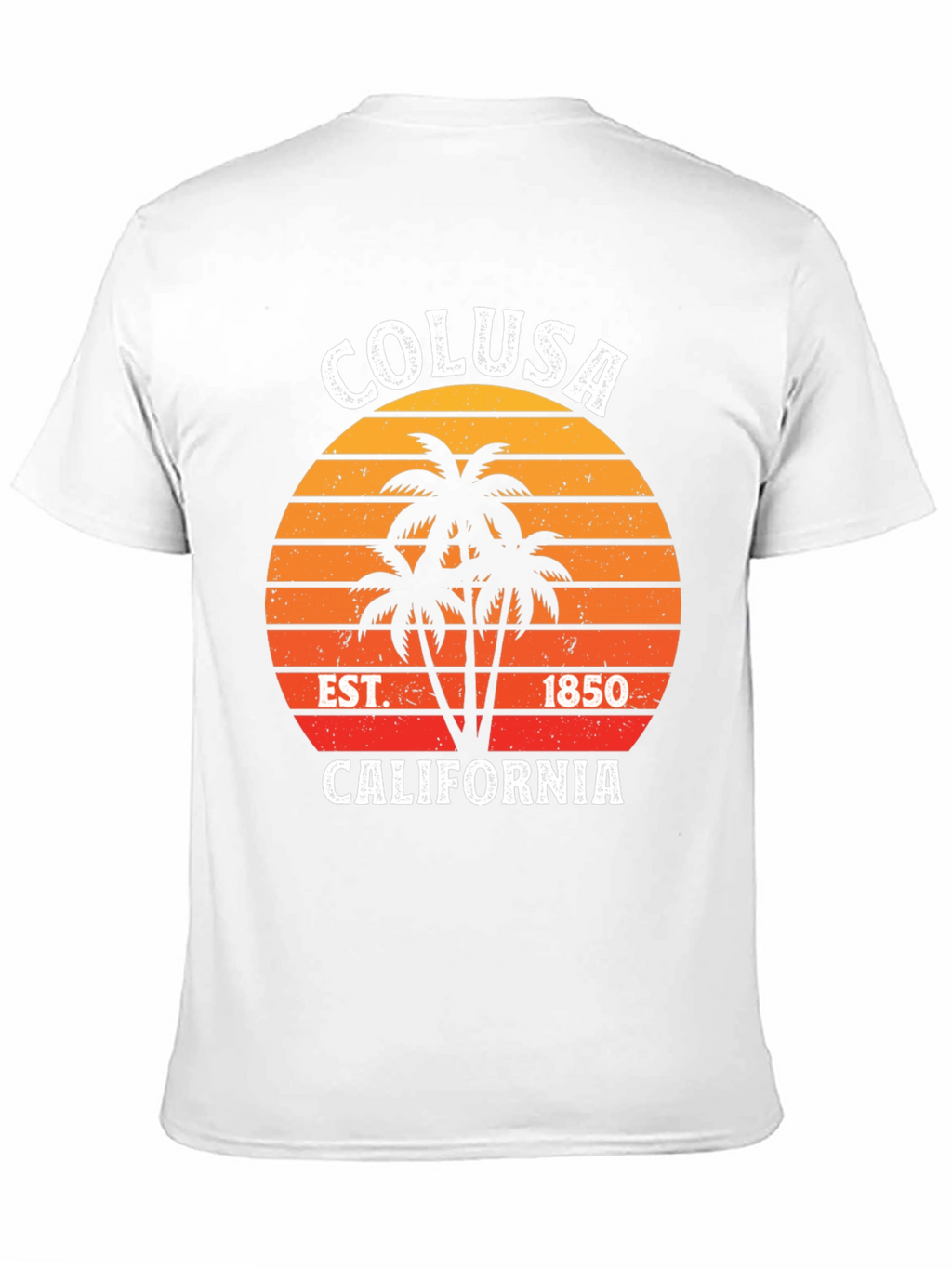 Colusa California Palm Tree T-Shirt