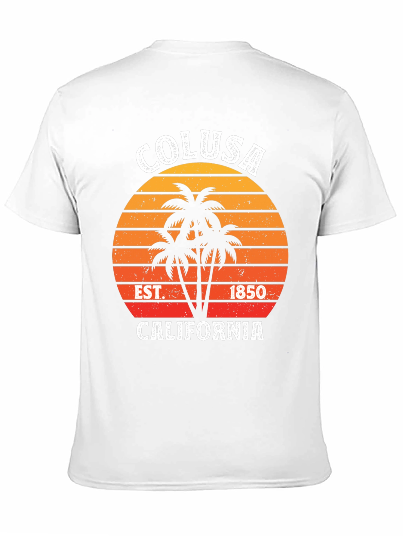 Colusa California Palm Tree T-Shirt