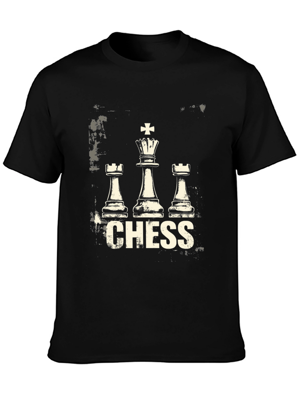 Chess Graphic Tee - King Rook Design