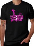 Jazz Queen Graphic Tee - Black