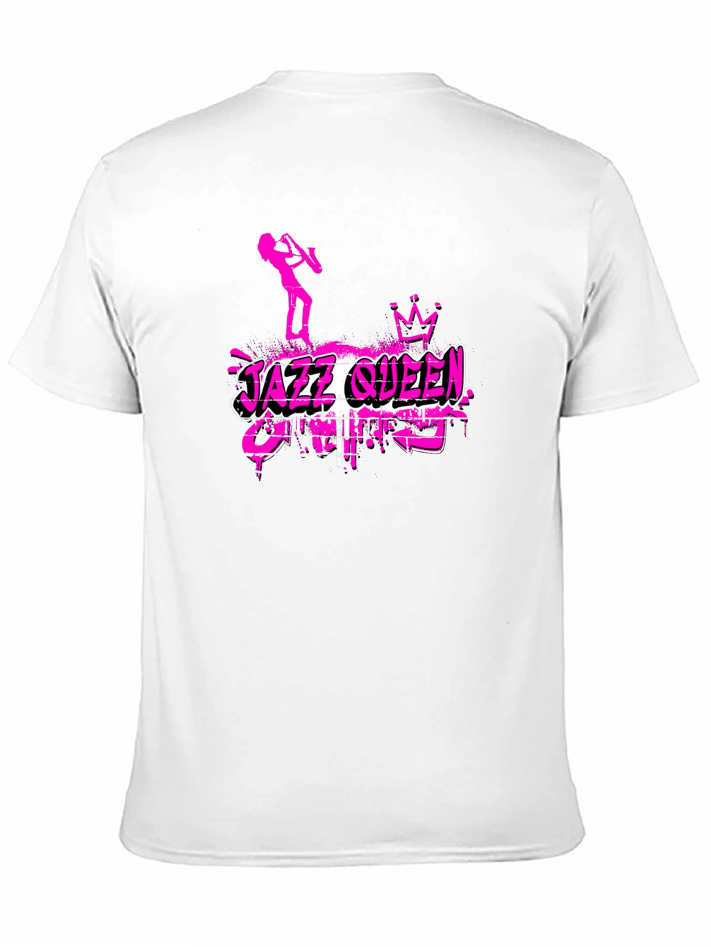 Jazz Queen Graphic Tee - Black