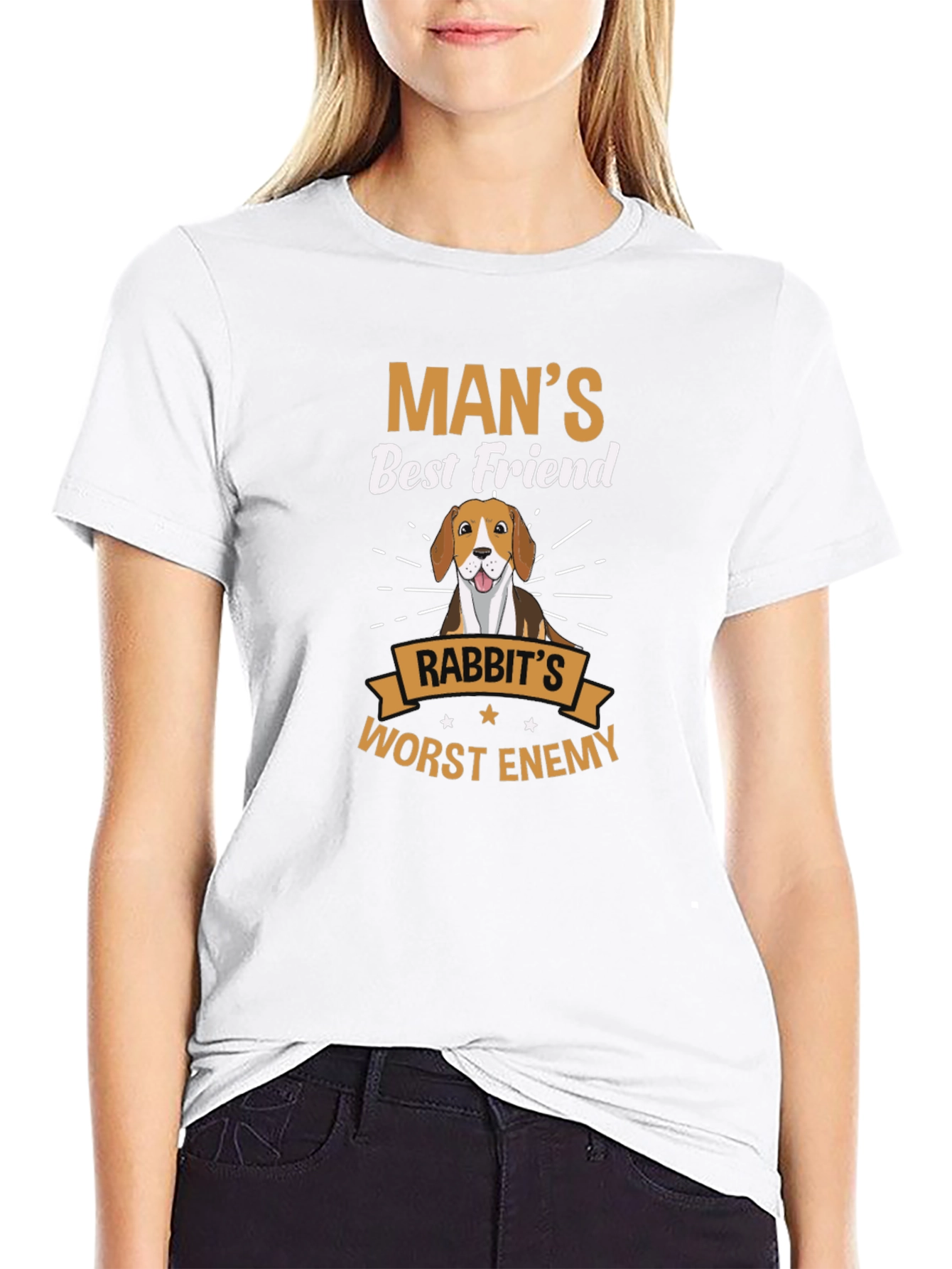 Mans Best Friend T-Shirt - Dog Lover Tee