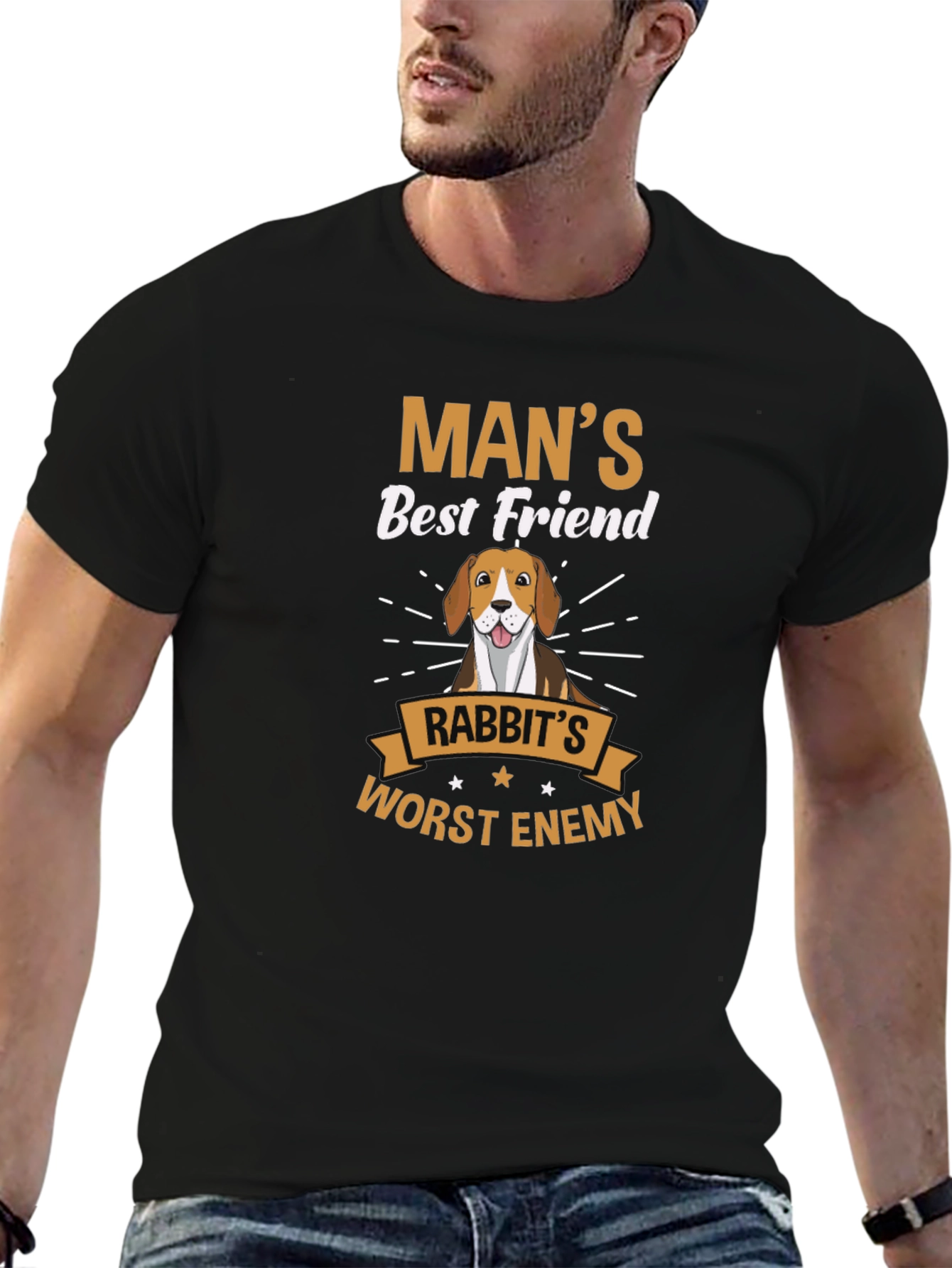 Mans Best Friend T-Shirt - Dog Lover Tee