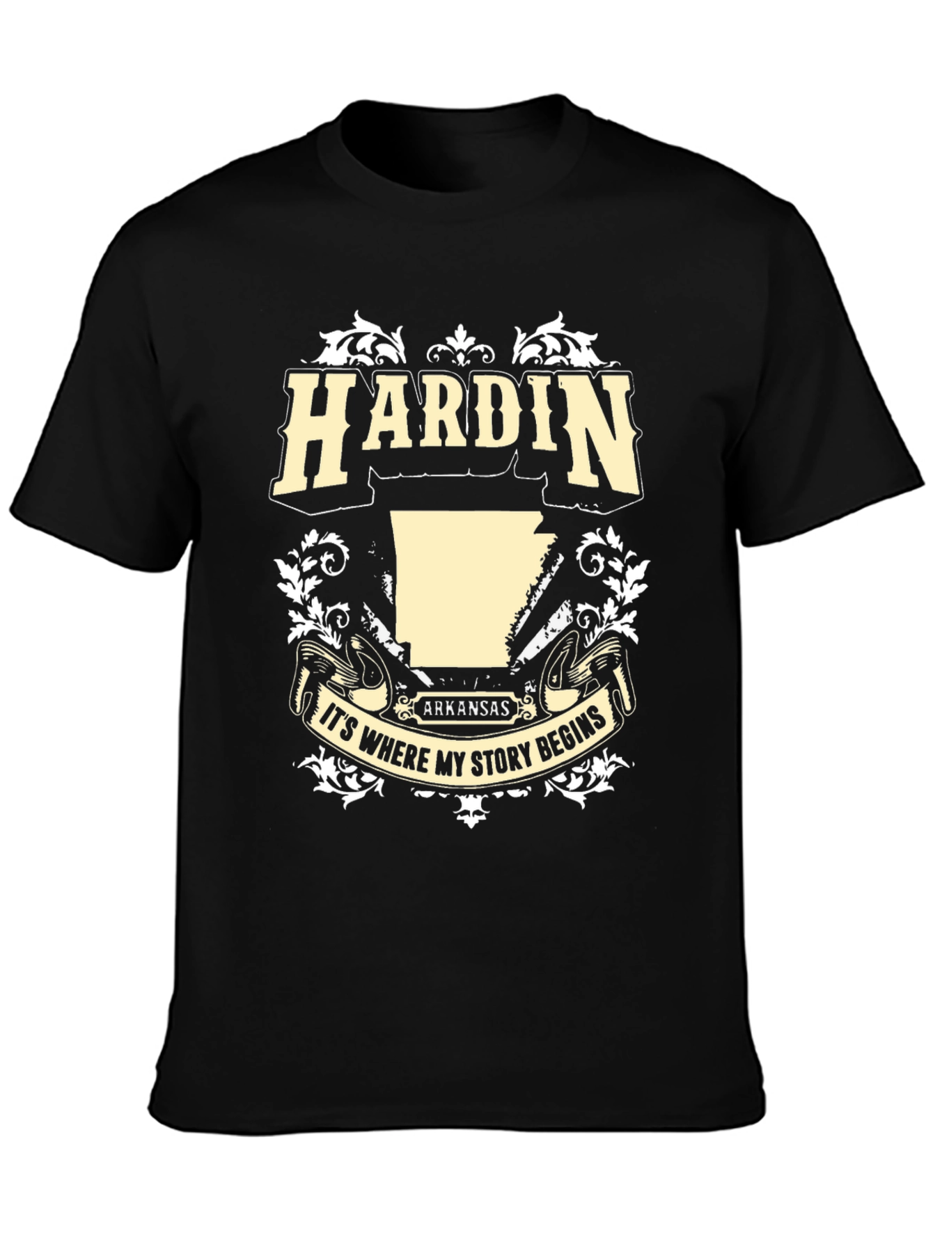 Hardin Arkansas Story Begins T-Shirt