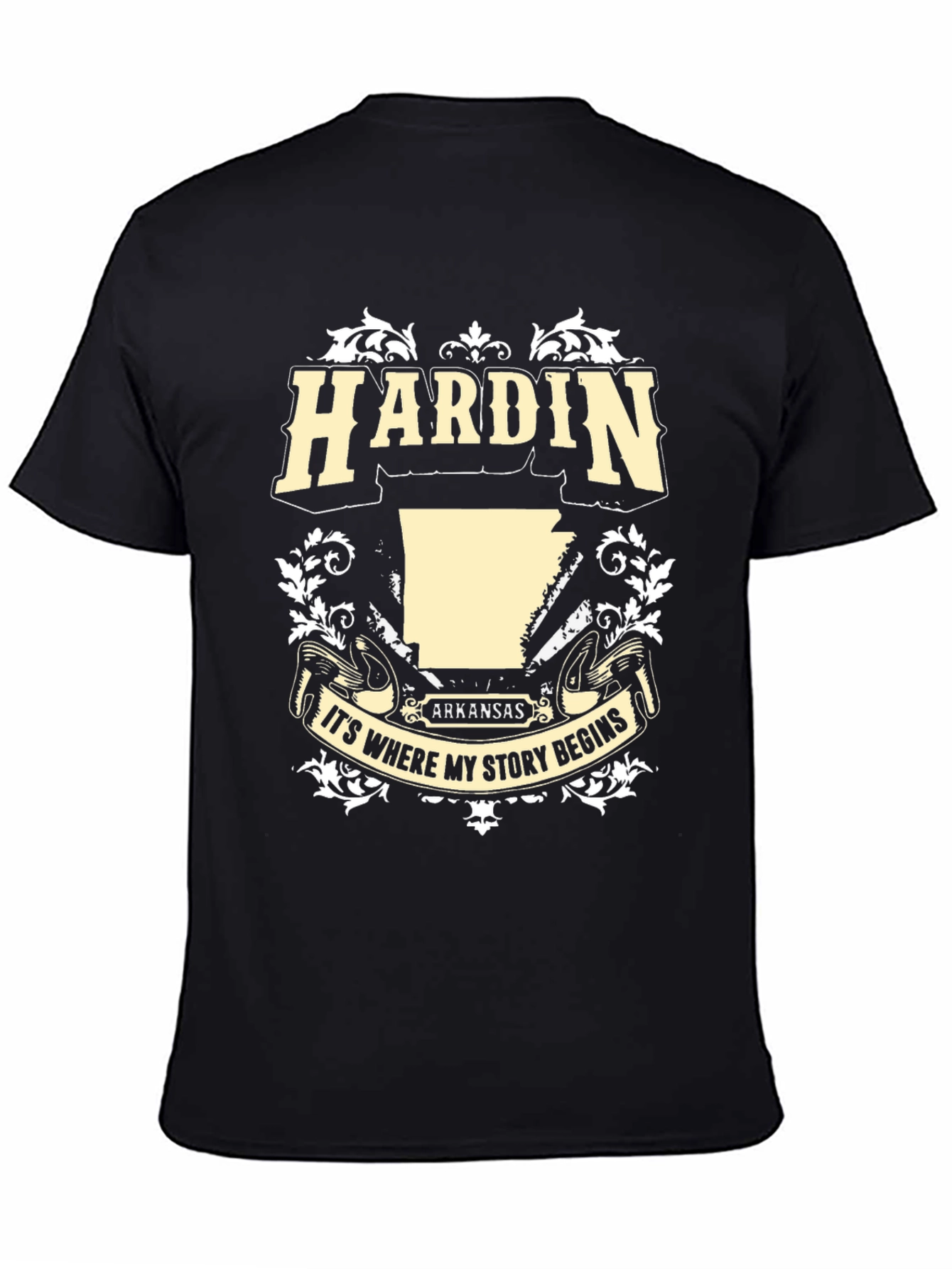 Hardin Arkansas Story Begins T-Shirt
