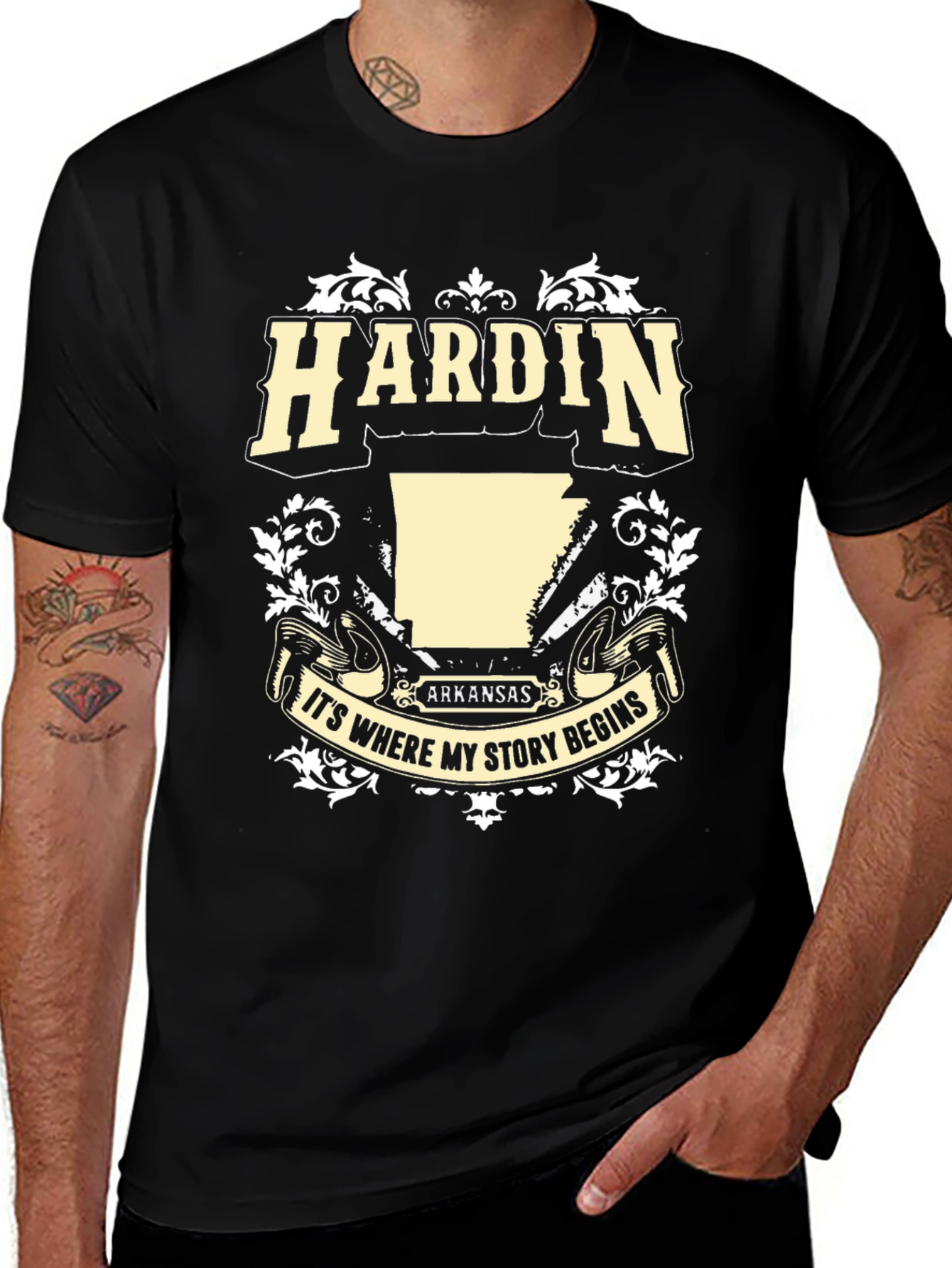 Hardin Arkansas Story Begins T-Shirt