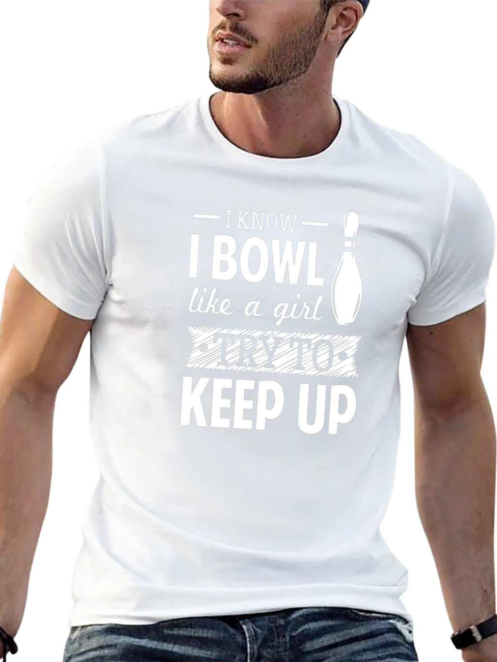 I Bowl Like a Girl T-Shirt