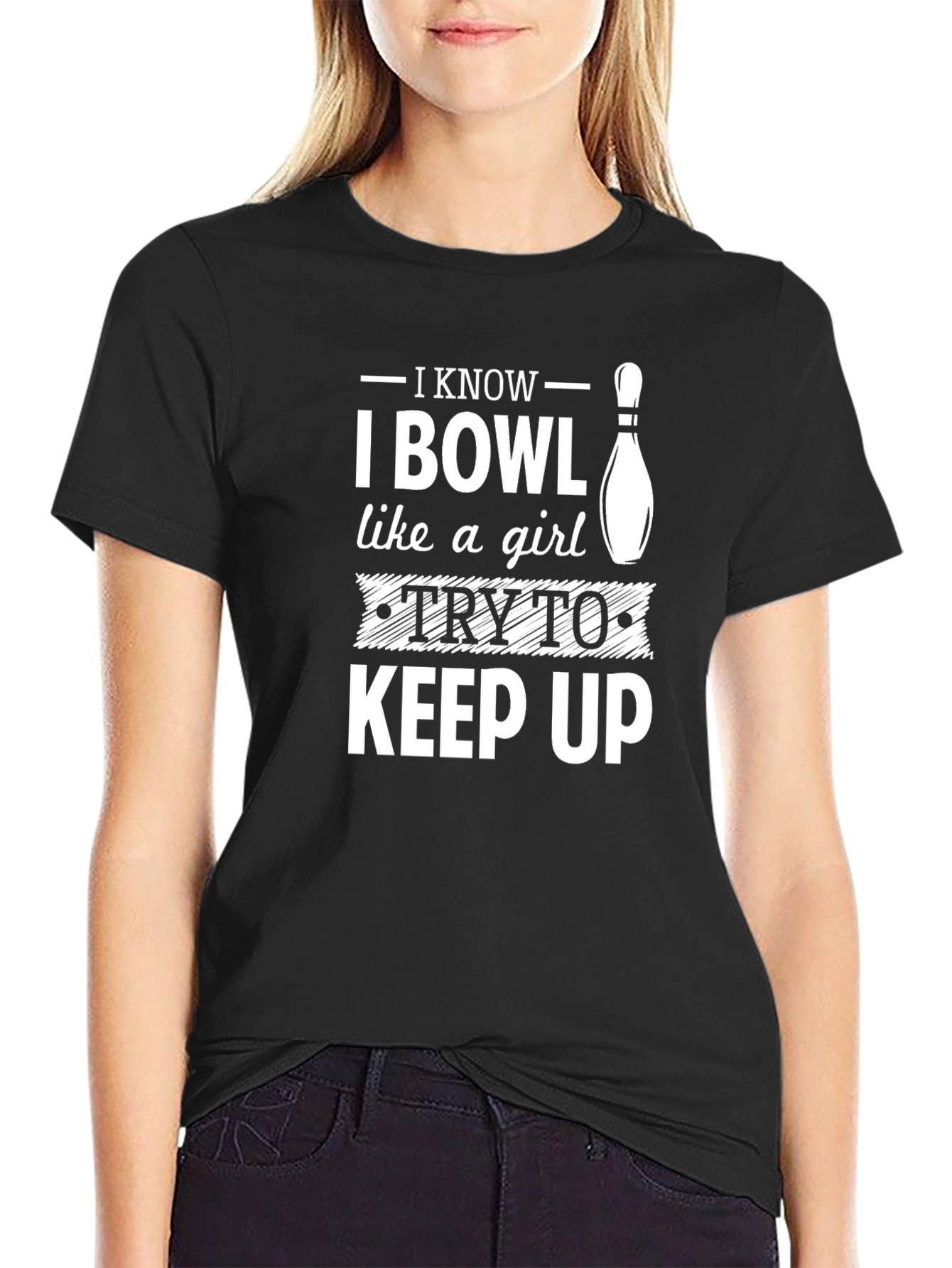 I Bowl Like a Girl T-Shirt