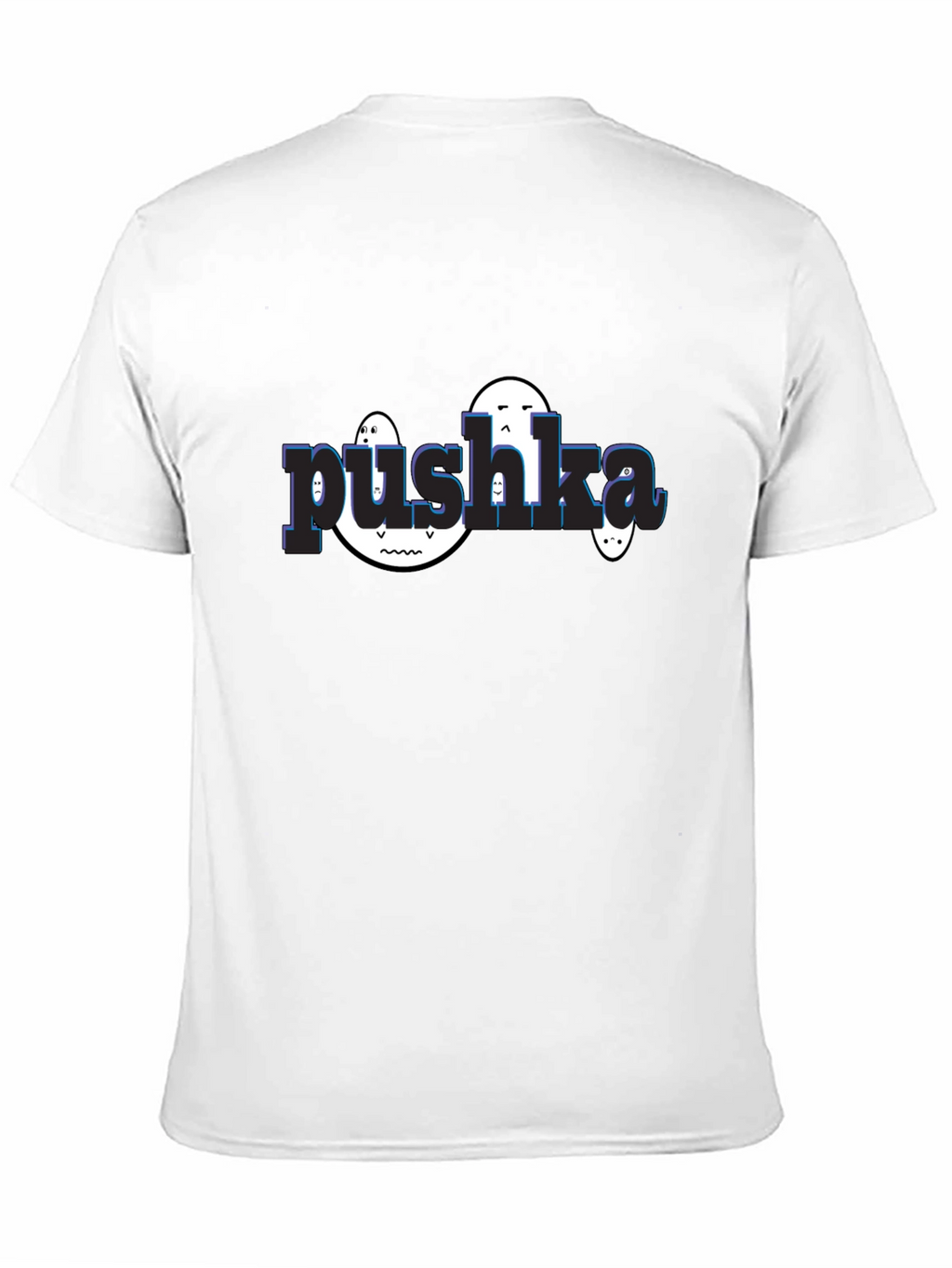 Pushka Funny Graphic Tee - Black Unisex T-Shirt