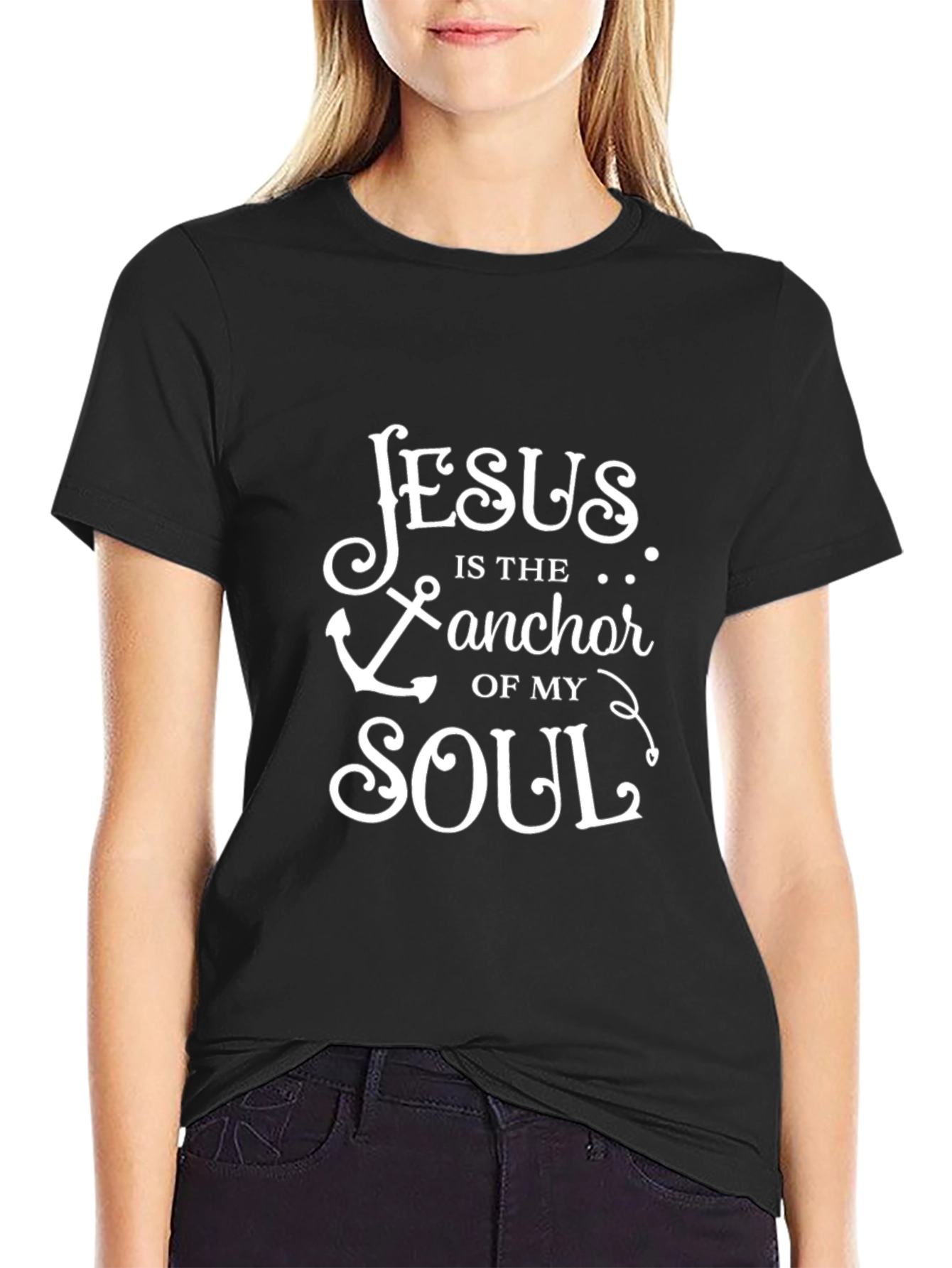 Jesus is the Anchor T-Shirt - Christian Faith Tee