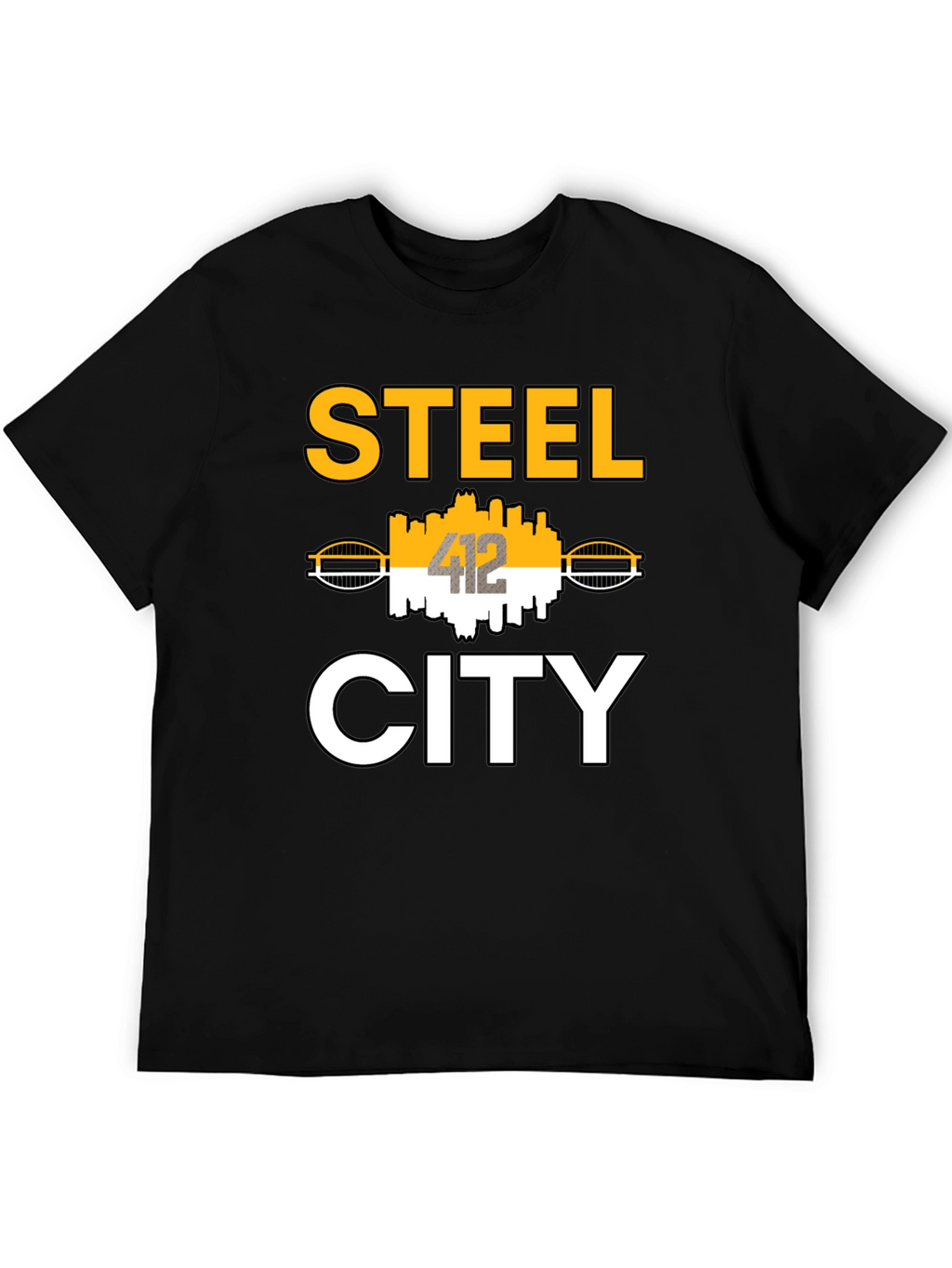 Steel City Graphic Tee - Black