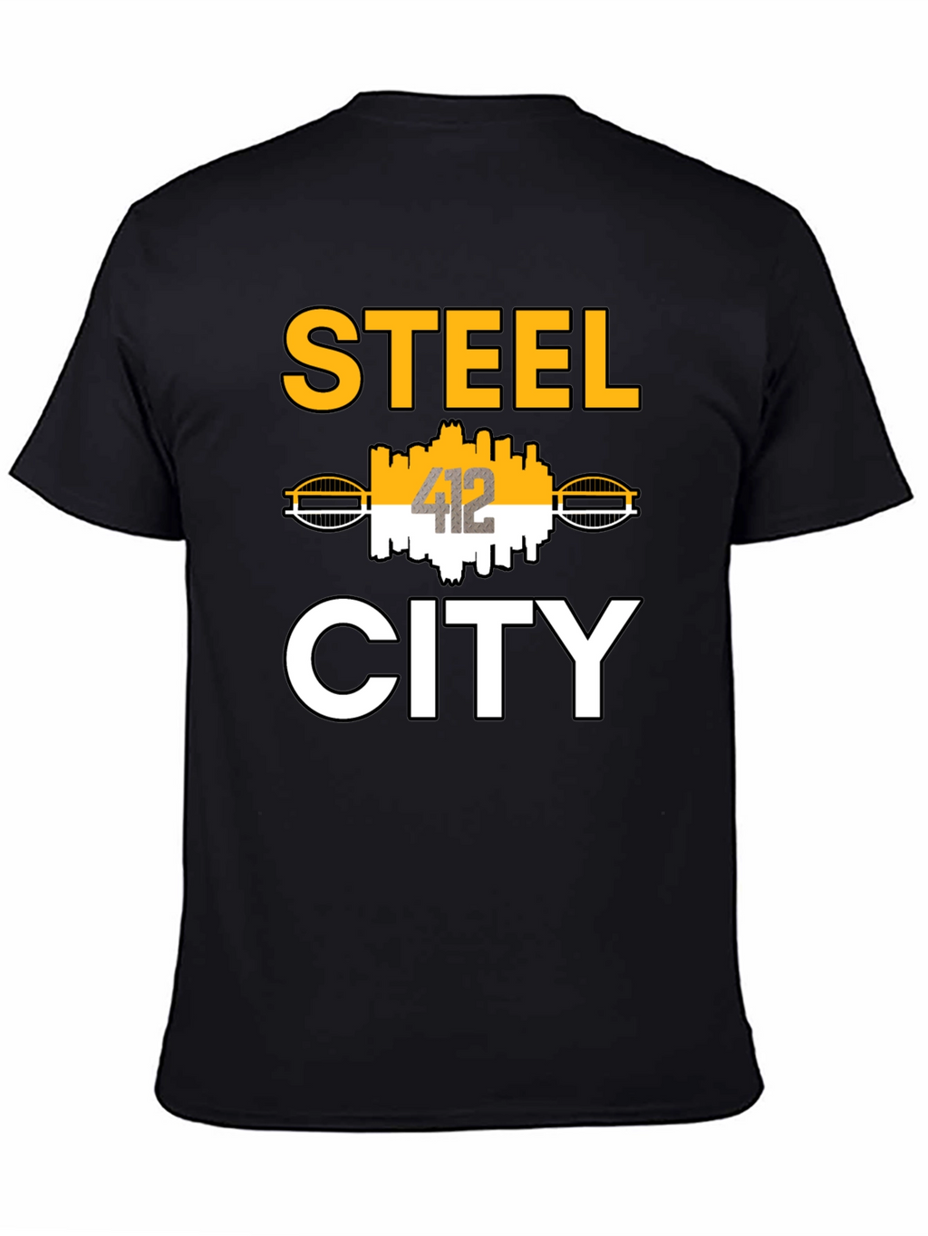 Steel City Graphic Tee - Black