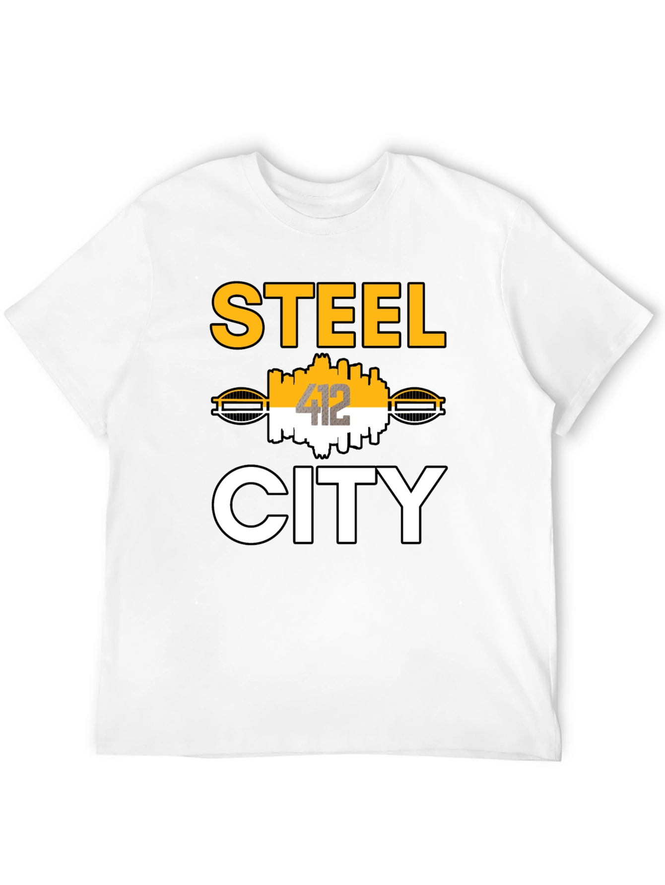 Steel City Graphic Tee - Black