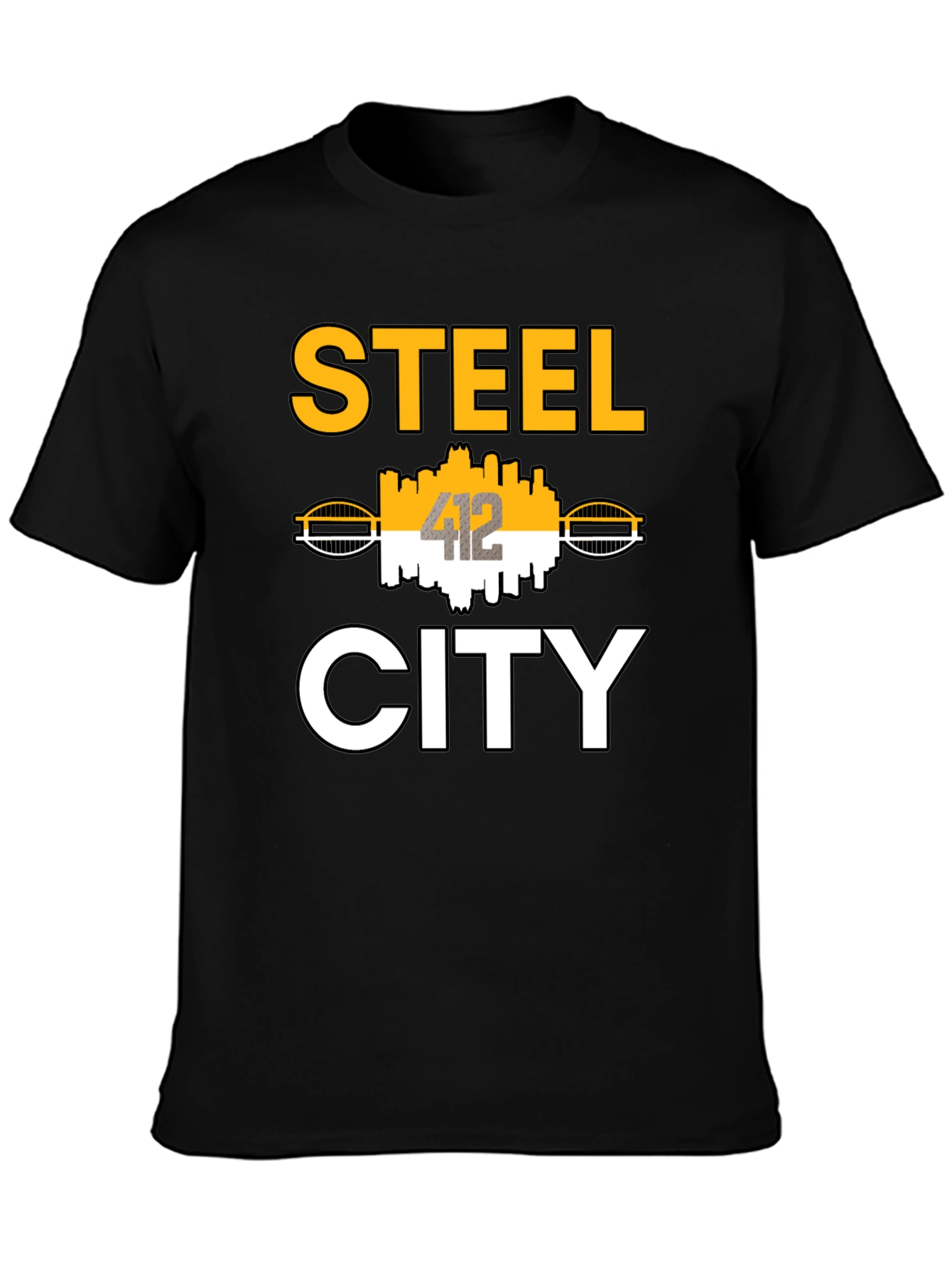 Steel City Graphic Tee - Black