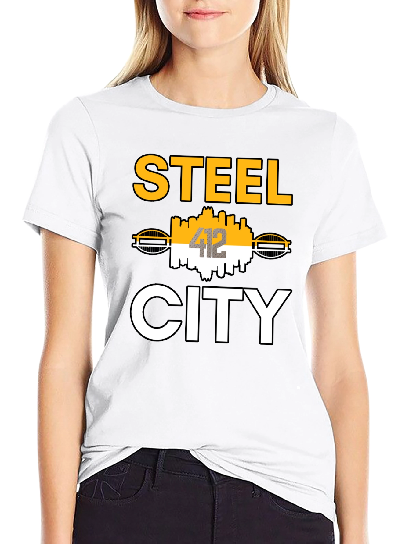 Steel City Graphic Tee - Black