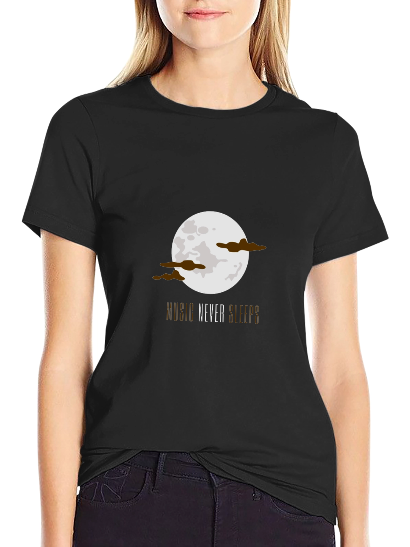 Music Never Sleeps Graphic Tee