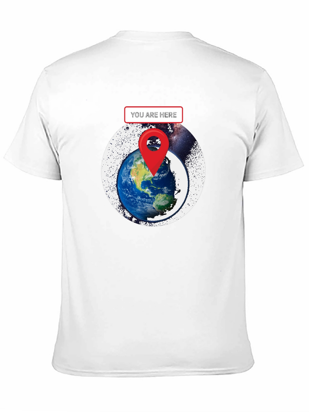 You Are Here Earth Graphic T-Shirt