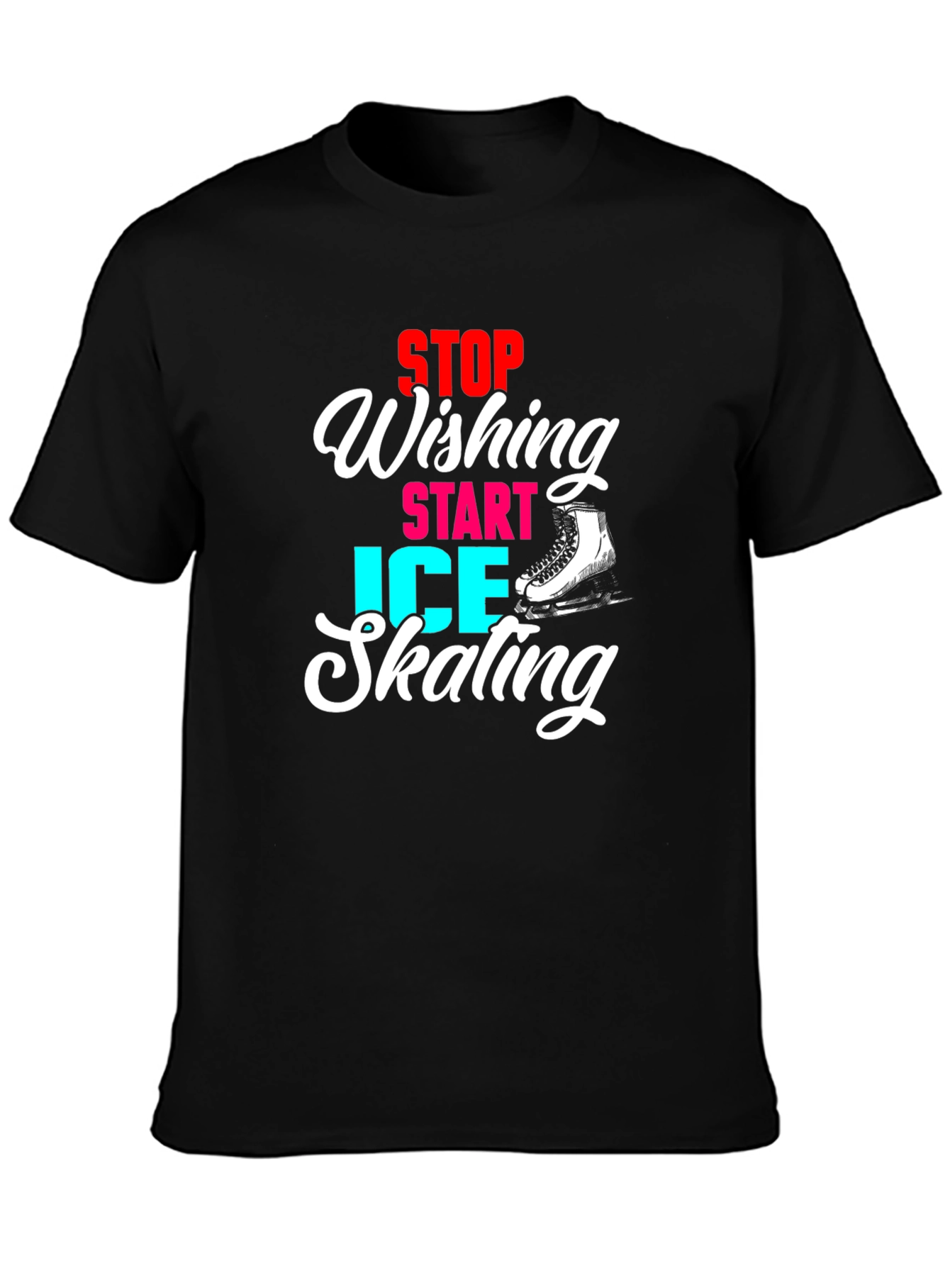 Ice Skating Graphic Tee