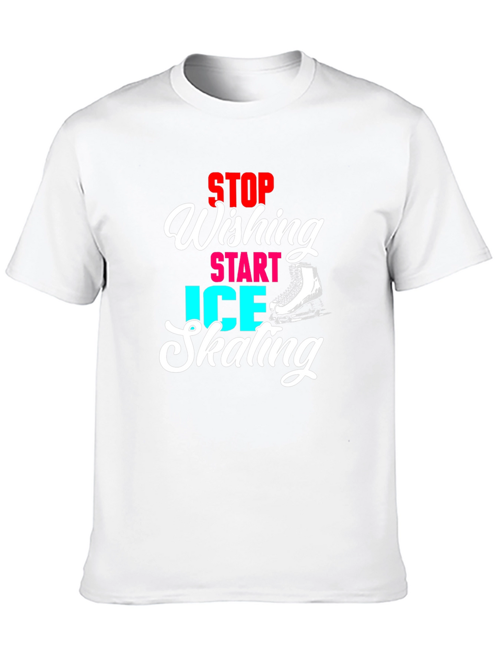 Ice Skating Graphic Tee