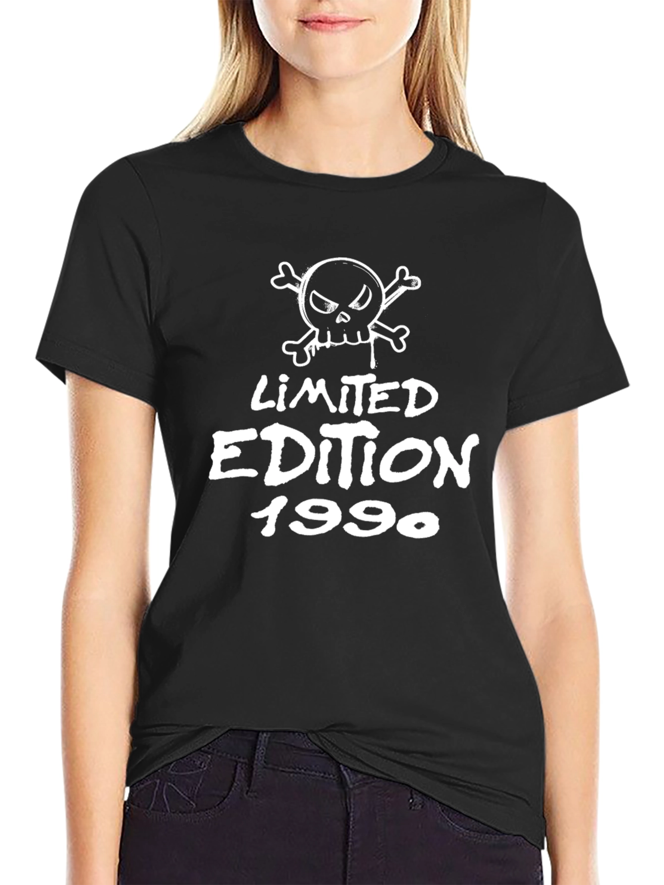 Limited Edition 1990 Skull Black T-Shirt
