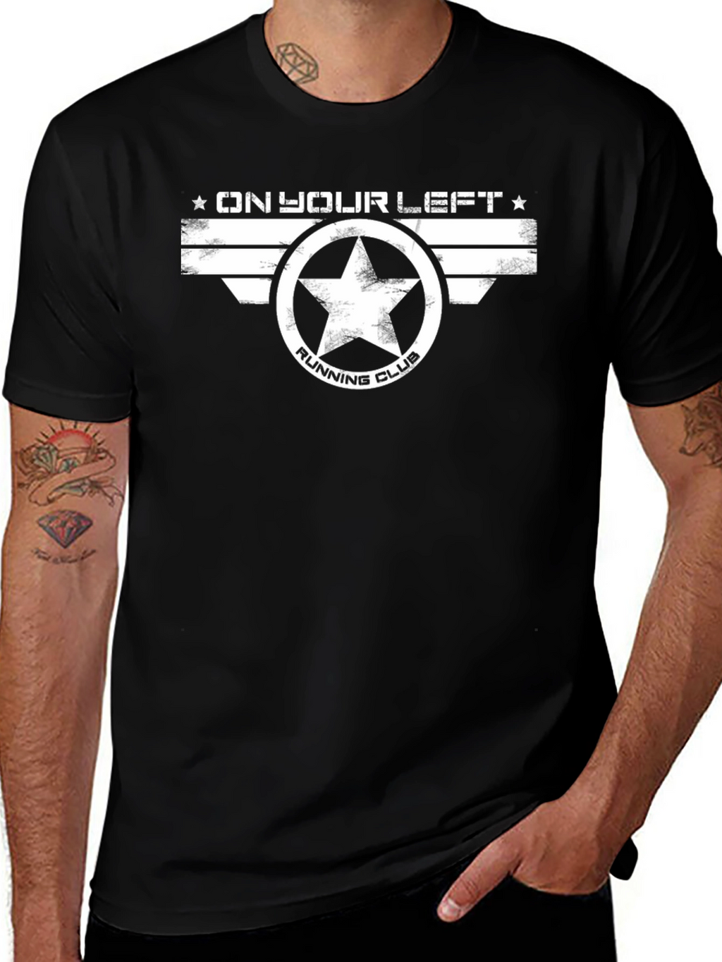 On Your Left Running Club T-Shirt
