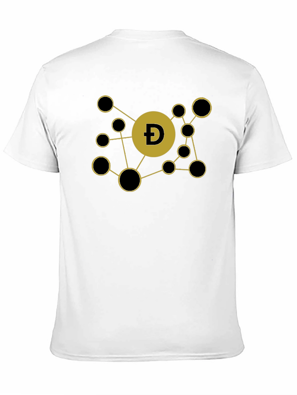 DogeCoin Crypto Black T-Shirt
